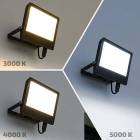 Reflektor Solight TOP, 50W, max. 6500lm, 3CCT, 2 režimy, IP65 černý

 obrázek produktu 5 z 5