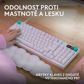 Klávesnice Logitech G316 X 98, US INT'L layout bílá

 obrázek produktu 17 z 18