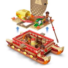 Stavebnice LEGO® │ Disney 43270 Vaiana a dobrodružství na kánoi 

 obrázek produktu 4 z 9