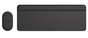 Klávesnice s myší Logitech MK470 Slim, CZ/SK šedá

 obrázek produktu 4 z 8