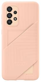Kryt na mobil Samsung Galaxy A33 5G s kapsou na kartu - peach 

 obrázek produktu 1 z 4