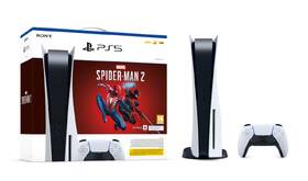Herní konzole Sony PlayStation 5 + Marvel´s Spider-Man 2 bílá barva
