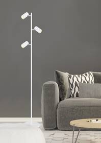 Stojací lampa GLOBO Robby, 3x GU10 bílé

 obrázek produktu 7 z 7