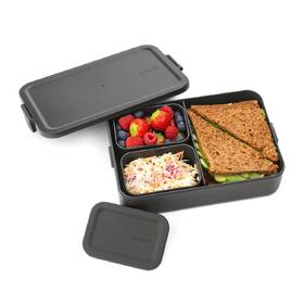 Jídelní box Brabantia Bento Make & Take, dark grey černý

 obrázek produktu 13 z 22