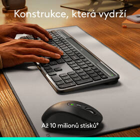 Klávesnice Logitech Signature Slim Solar+, US šedá

 obrázek produktu 10 z 18