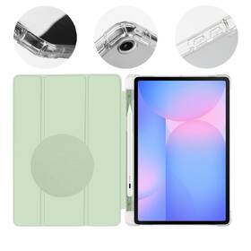 Pouzdro na tablet flipové Obal:Me MistyTab na Samsung Galaxy Tab S10 Lite/S9/S9 FE/S10 FE zelené

 obrázek produktu 1 z 4