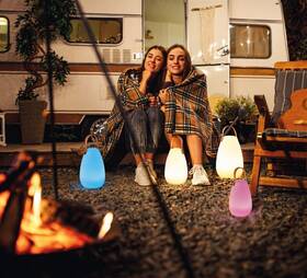 Venkovní lampička Fischer & Honsel Ruby, 1x LED, 0,8 W + 0,7W, RGB bílá

 obrázek produktu 7 z 8