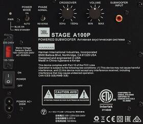 Subwoofer JBL STAGE A100P černý

 obrázek produktu 3 z 5