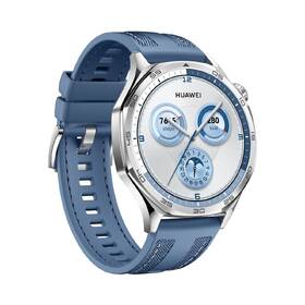 Chytré hodinky Huawei Watch GT 5 46 mm - Silver + Blue Woven Strap 

 obrázek produktu 3 z 6