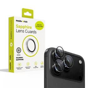 Ochranné sklo čočky fotoaparátu Mobile Origin Sapphire Lens Guards na Apple iPhone 17 Pro/17 Pro Max průhledné

 obrázek produktu 1 z 1