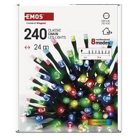 LED řetěz EMOS 240LED řetěz, 24 m, venkovní i vnitřní, multicolor, programy, časovač 

 obrázek produktu 3 z 6