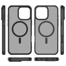 Kryt na mobil Mobile Origin Hybrid MagSafe na Apple iPhone 16 Pro Max černý

 obrázek produktu 2 z 9