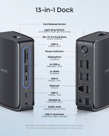 Dokovací stanice Anker Nano 13v1 140W černá

 obrázek produktu 12 z 14