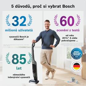 Tyčový vysavač Bosch BHH4GN28 Flexxo 28 Vmax šedý

 obrázek produktu 5 z 18