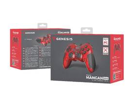 Gamepad Genesis Mangan 200, pro PC červená

 obrázek produktu 5 z 5
