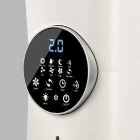 Ventilátor stojanový mlhový G3 Ferrari G50053 bílá barva
