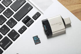 Paměťová karta Kingston MicroSDXC 128GB UHS-I U3 (90R/45W) + adapter 

 obrázek produktu 8 z 12