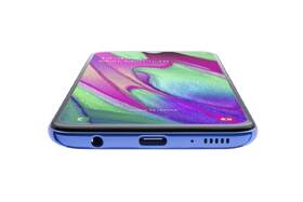 Mobilní telefon Samsung A40 Dual SIM modrá barva
