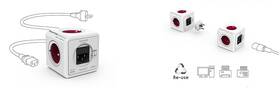 Kabel prodlužovací Powercube Rewirable USB+Travel Plugs+IEC, 4x zásuvka, 2x USB, 1m bílý/fialový

 obrázek produktu 3 z 3