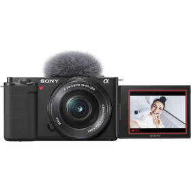Digitální fotoaparát Sony ZV-E10 + 16-50 mm černý

 obrázek produktu 4 z 15
