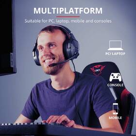 Headset Trust GXT 4371 Ward černý

 obrázek produktu 10 z 11