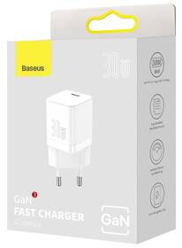 Nabíječka do sítě Baseus GaN3 IC 30 W bílá

 obrázek produktu 9 z 9