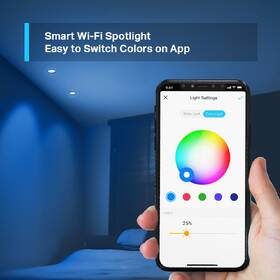 Chytrá žárovka TP-Link Tapo L630, Smart Wi-Fi, GU10, 3,7W, RGB 

 obrázek produktu 3 z 7