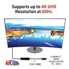 Redukce Club3D DisplayPort 1.4/HDMI 2.0b 

 obrázek produktu 5 z 6