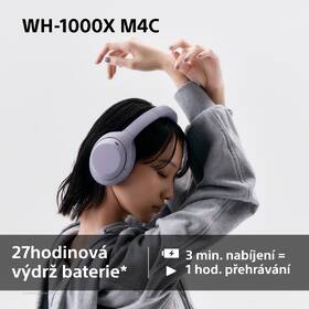 Sluchátka Sony WH-1000XM4C fialová

 obrázek produktu 15 z 16