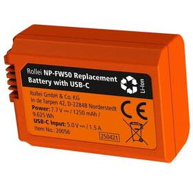 Nabíječka Rollei NP-FW50 Triple Charger Set (Sony) oranžová

 obrázek produktu 2 z 3