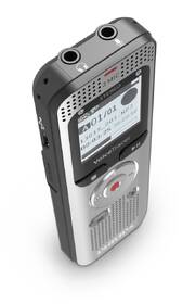 Diktafon Philips DVT2050 stříbrná barva
