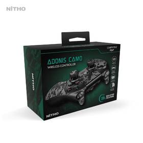 Gamepad Nitho Adonis BT pro PS3/PS4/PC - camo 
