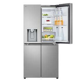 Americká lednice LG GML860PYFE stříbrná barva
