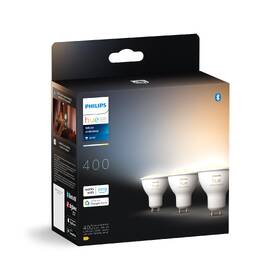 Chytrá žárovka Philips 4,2W, GU10, White Ambiance, 3 ks 

 obrázek produktu 1 z 1