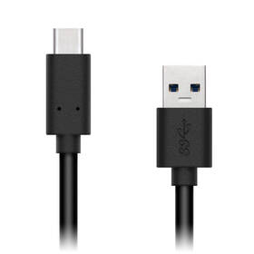 Kabel Connect IT USB/USB-C, 0,5 m černá barva
