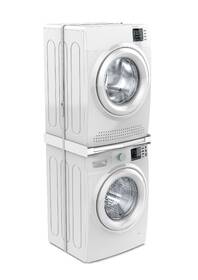 Mezikus pračka - sušička s výsuvem Meliconi 656118 bílá barva
