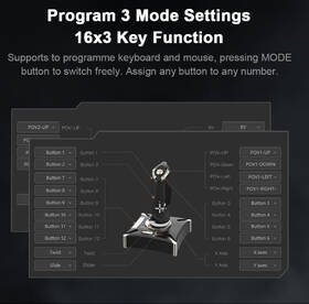 Joystick PXN 2119 PRO Flightstick černý

 obrázek produktu 6 z 11