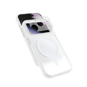 Kryt na mobil Epico HeroMatte Pro Mag+ Apple iPhone 17 Pro / 18 Pro Qi2 & MagSafe bílý

 obrázek produktu 1 z 3