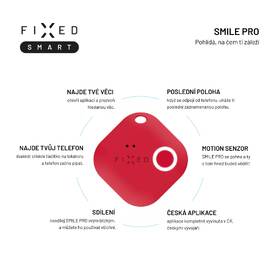 Klíčenka FIXED Smile PRO červená

 obrázek produktu 5 z 14