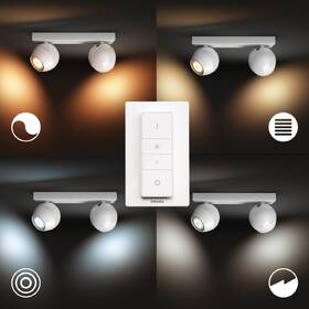 Bodové svítidlo Philips Buckram White Ambiance 2 Spot bílé

 obrázek produktu 1 z 5