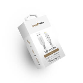 Kabel RhinoTech LITE MFi USB-A/Lightning 1,2 m stříbrný

 obrázek produktu 3 z 3