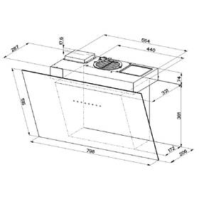 Odsavač par Faber AIR HUB VERTICAL BK F80 černý

 obrázek produktu 3 z 3