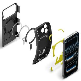 Kryt na mobil Spigen Tough Armor T MagSafe na Apple iPhone 18 Pro / 17 Pro černý

 obrázek produktu 15 z 15