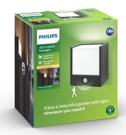 Nástěnné svítidlo Philips Macaw, LED, senzor pohybu černé

 obrázek produktu 2 z 2