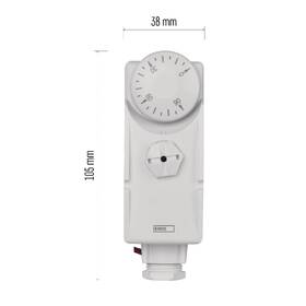 Termostat EMOS příložný, manuální, kapilárový, P5682 

 obrázek produktu 4 z 6