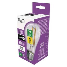 Žárovka LED EMOS Filament klasik, 3,8W, 806lm, E27, neutrální bílá 

 obrázek produktu 2 z 3