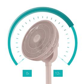 Ventilátor stojanový Duux DXCF100 Whisper Flex 2 Smart, peach růžový

 obrázek produktu 8 z 15