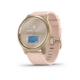 Chytré hodinky Garmin vivomove3 Style LightGold/Pink Nylon 

 obrázek produktu 4 z 7