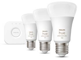 Startovací sada Philips Bluetooth, 9W, E27, White and Color Ambiance, 3ks + Bridge 

 obrázek produktu 2 z 9