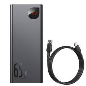 Powerbanka Baseus 20 000 mAh, 65 W černá

 obrázek produktu 6 z 13